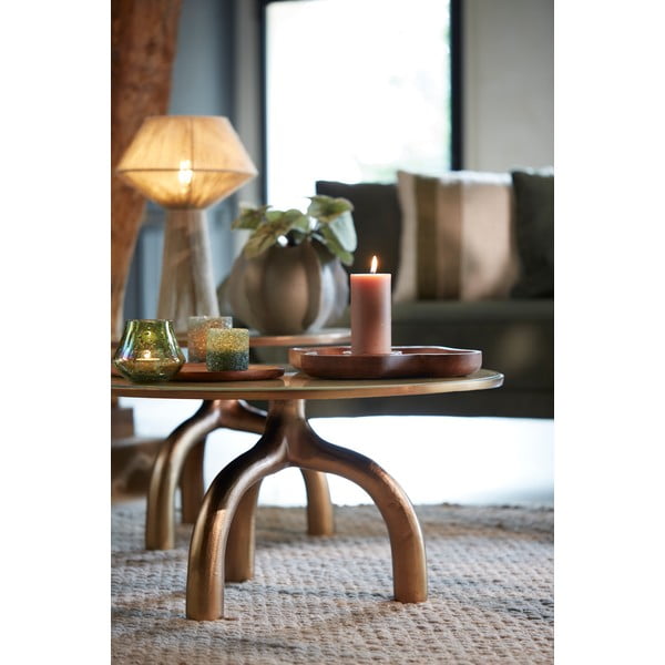 Stikla svečturis tējas svecītēm Morita – Light & Living-image-2