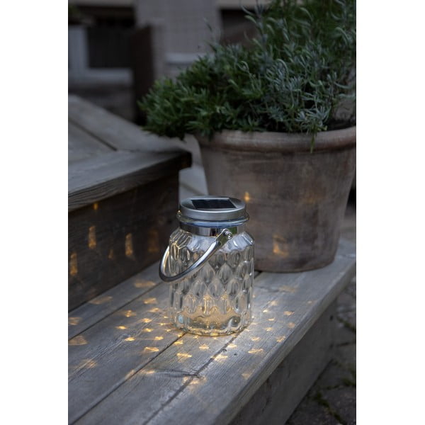 Āra LED gaismas dekori ar saules baterijām Star Trading Pireus, augstums 16 cm-image-4