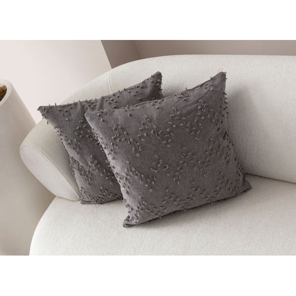 Spilvendrānas (2 gab.) 43x43 cm Tuffet – Mioli Decor-image-2