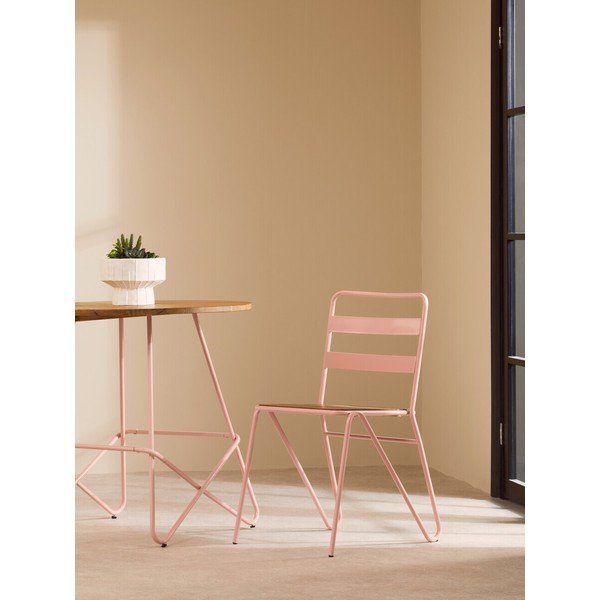 Gobas masīvkoka apaļš ēdamgalds ø 80 cm District – Premier Housewares-image-2