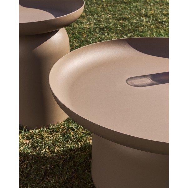 Metāla apaļš dārza kafijas galdiņš ø 70 cm Arcola – Kave Home-image-2