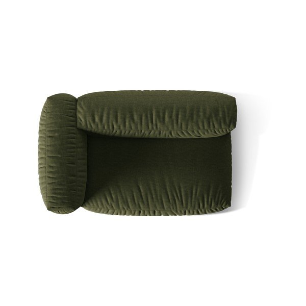 Zaļa modulārā dīvāna daļa (ar kreiso stūri) Martina – Micadoni Home-image-3