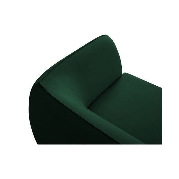 Zaļš samta dīvāns 190 cm Lando – Micadoni Home-image-4