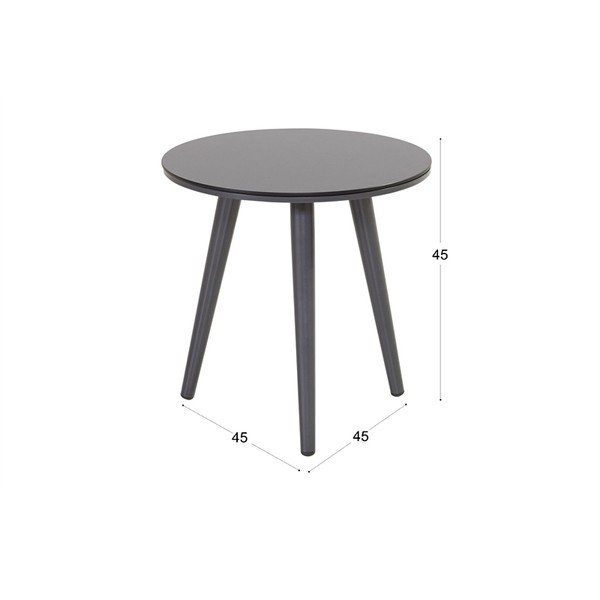 Apaļš dārza sānu galdiņš ø 45 cm Sophie – Hartman-image-1