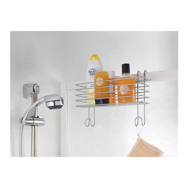 Plaukts, ko var piekārt dušā vai pie radiatora Metaltex Oasis-image-2