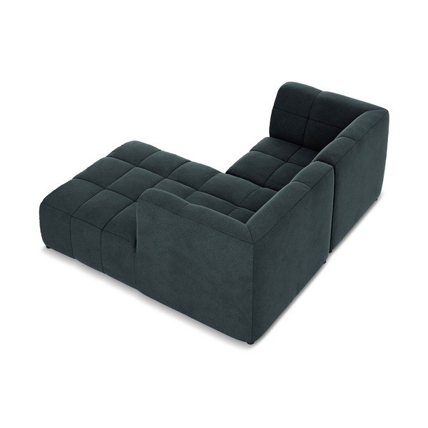 Zils samta stūra dīvāns (ar labo stūri/ar zvilni) Aloha – Makamii-image-4