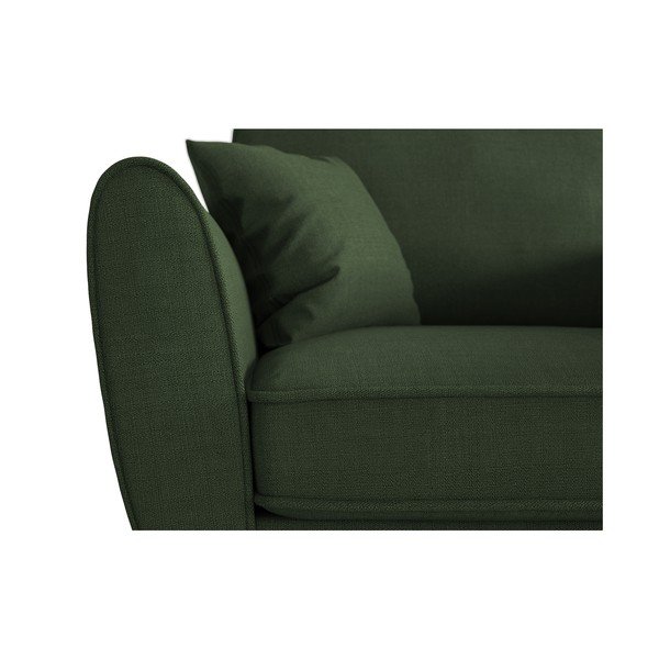 Zaļš stūra dīvāns My Pop Design Auteuil, kreisais stūris-image-1