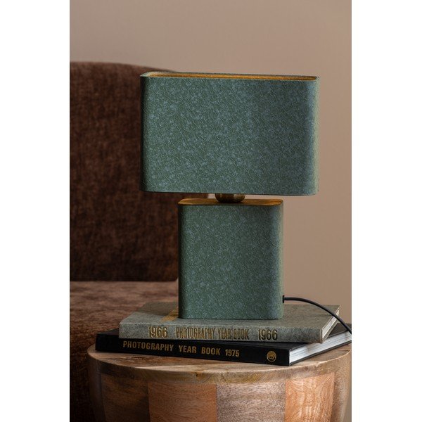 Zaļa metāla galda lampa (augstums 33 cm) Boaz Recto – Leitmotiv-image-1