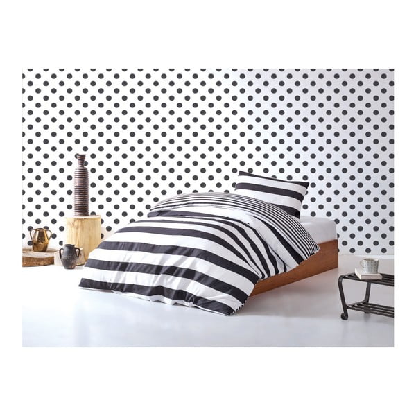 Gultas veļa ar gultas pārklāju vienvietīgai gultai Reterro Swanson, 160 x 220 cm