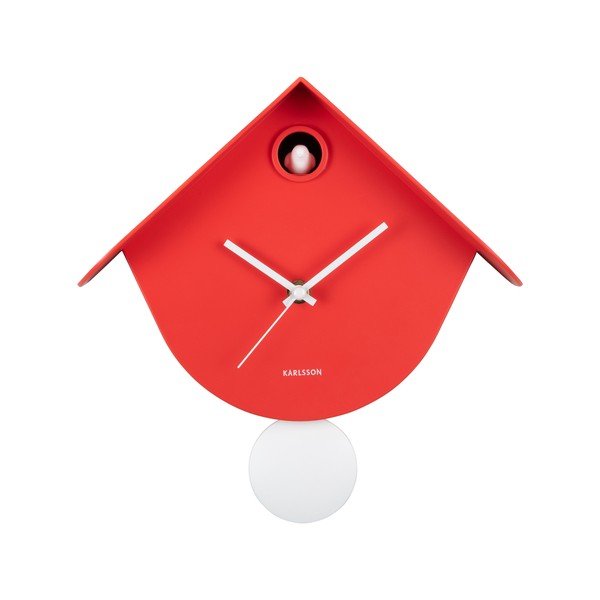 Sienas pulkstenis Cool Retro Cuckoo – Karlsson