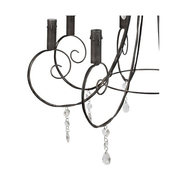 Pelēka piekaramā lampa 82x82 cm Brissac – Côté Table-image-4
