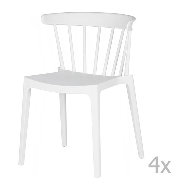 4 baltu krēslu komplekts De Eekhoorn Daan