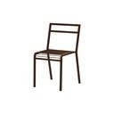 Tumši brūns metāla dārza krēsls Oto – noo.ma