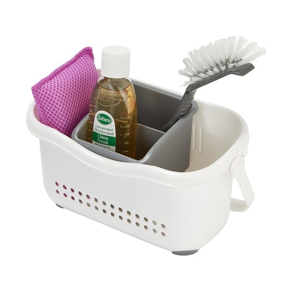 Balts un pelēks grozs izlietnei Addis Caddy-image-1