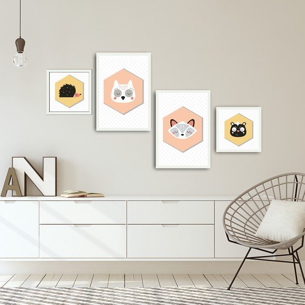 4 gleznu komplekts Alpyros Hurgo-image-1