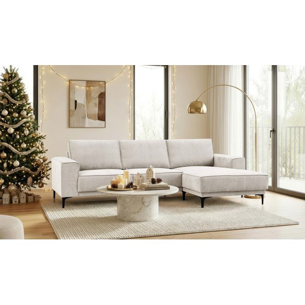 Krēmkrāsas stūra dīvāns (ar labo stūri) Copenhagen – Scandic-image-2