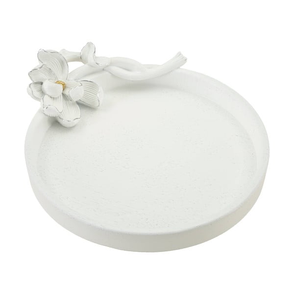 Polirezīna dekoratīva paplāte ø 21 cm Magnolia – Mauro Ferretti-image-3