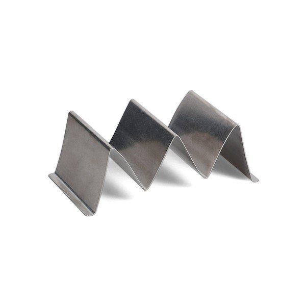Servēšanas nerūsējošā tērauda taco turētājs 10x19 cm Serve – BonBistro