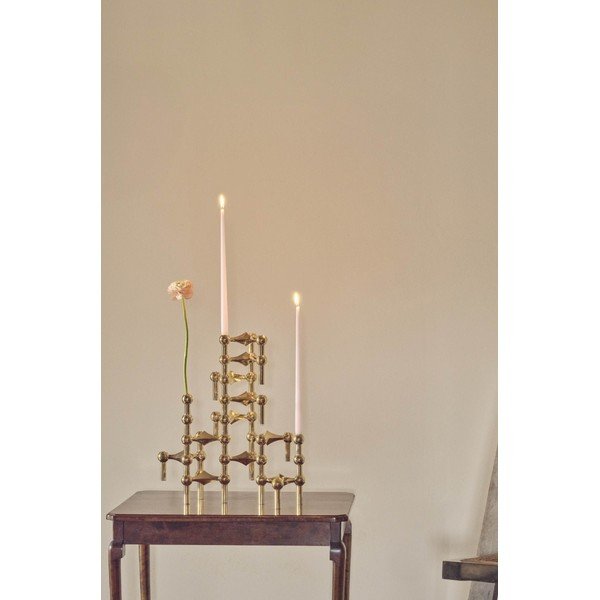 Misiņa krāsas metāla vāze (augstums 10 cm) Nagel – STOFF Nagel-image-3