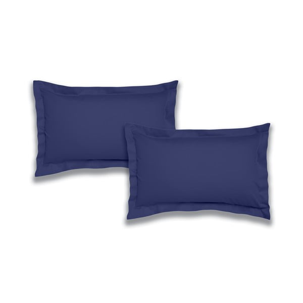 Spilvendrānas no kokvilnas perkala (2 gab.) 50x75 cm Cotton Percale – Bianca