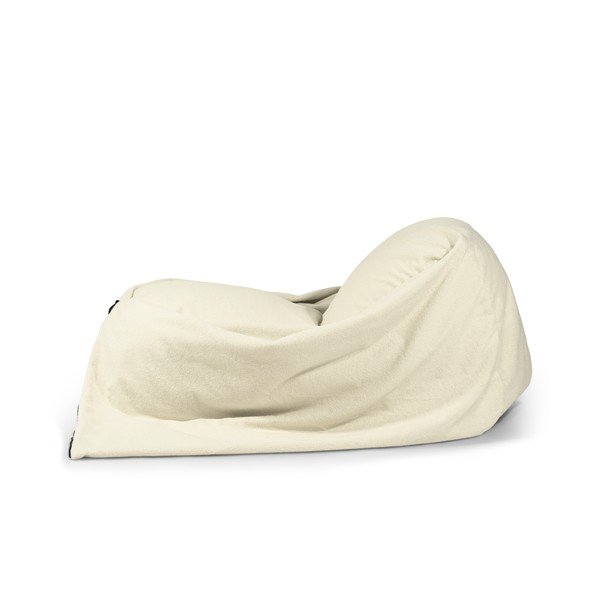 Gaiši pelēks bērnu sēžammaiss no buklē auduma Cocoon 120 – SLOWDOWN-image-4