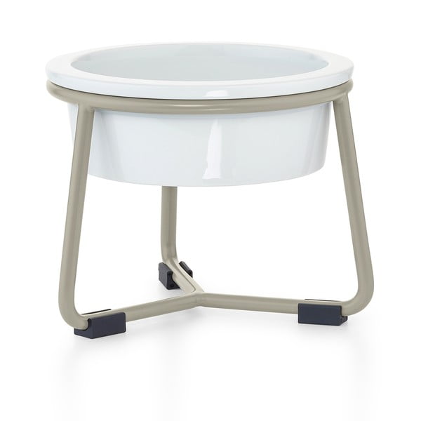 Porcelāna bļodiņa ar pamatni suņiem ø 20 cm Pranzo Greige M – MiaCara