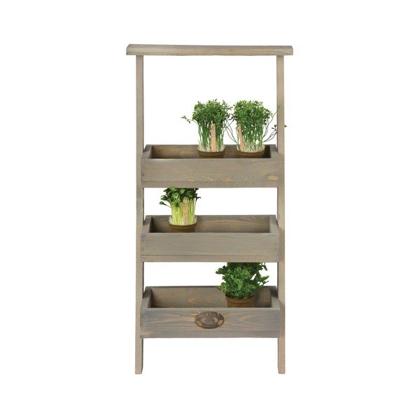 Koka puķu podu statīvs – Esschert Design-image-1
