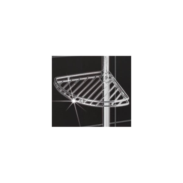 Pagarināms vannas istabas plaukts no nerūsējošā tērauda – Maximex-image-2