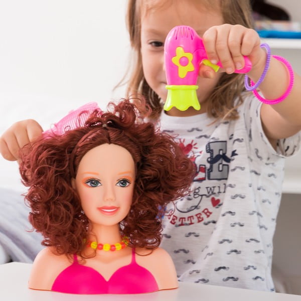 Bērnu ķemmēšanas lelle ar aksesuāriem InnovaGoods Lelle frizūrai