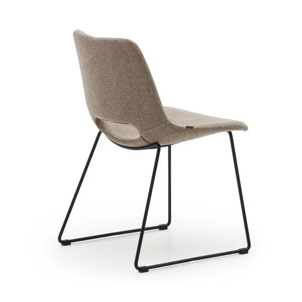 Gaiši brūni pusdienu krēsli (1 gab.) Zahara – Kave Home-image-4