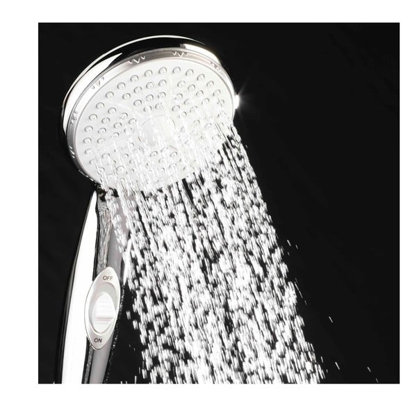 Dušas galva ar šļūteni ø 10 cm Hydro – douceur d'intérieur-image-4