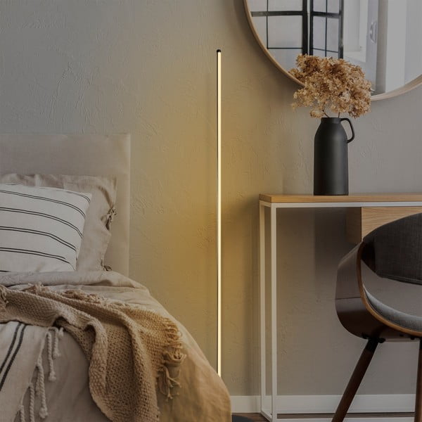 Melna LED stāvlampa (augstums 153 cm) Sword – Opviq lights-image-2