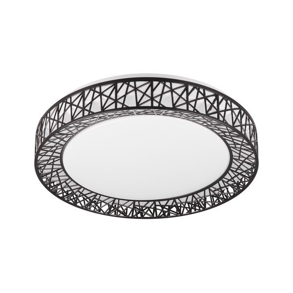 Melna LED griestu lampa ø 48 cm Cluster – Reality-image-4