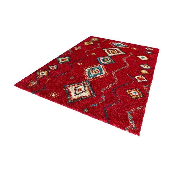 Sarkans paklājs Mint Rugs Geometric, 200 x 290 cm-image-2