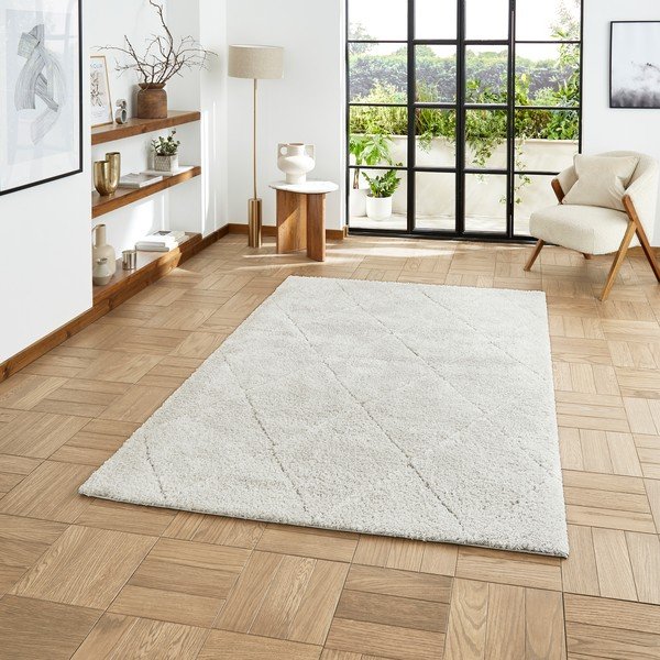 Gaiši pelēks paklājs 160x230 cm Ideal Shaggy – Think Rugs-image-1