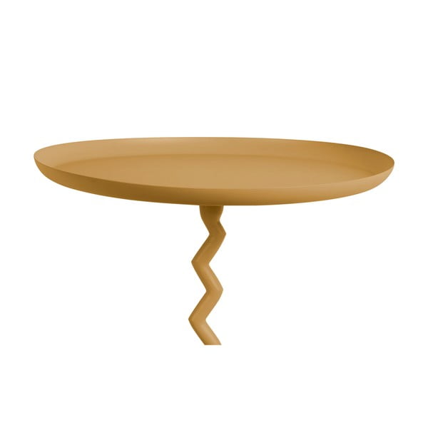 Metāla apaļš sānu galdiņš ø 40 cm Zig Zag – Leitmotiv-image-2