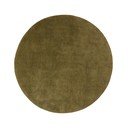 Zaļš apaļš paklājs ø 200 cm Empuries – Kave Home