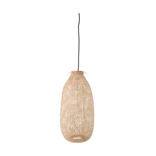 Dabīga toņa piekaramā lampa ar bambusa abažūru ø 25 cm Evert – Bloomingville