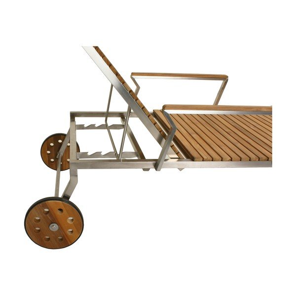 Brūns metāla dārza zvilnis Denver – Garden Pleasure-image-2