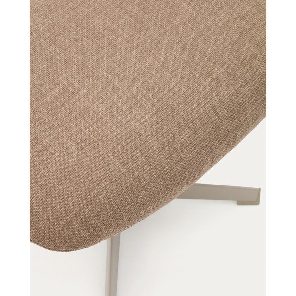 Brūns kāju soliņš Jaspe – Kave Home-image-4