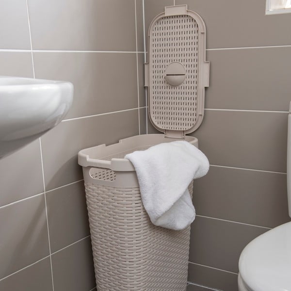 Bēšs veļas grozs Addis Calico, 40 l-image-2