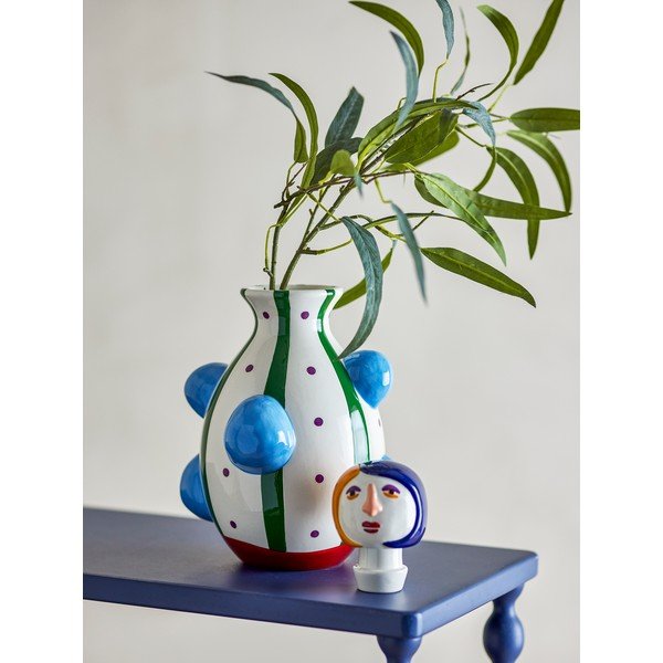 Dolomīta ar rokām apgleznota vāze (augstums 33 cm) Conneli – Bloomingville-image-1