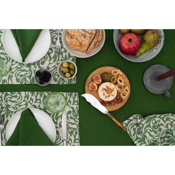 Lina galdauts 140x250 cm True Green – Linen Tales-image-3