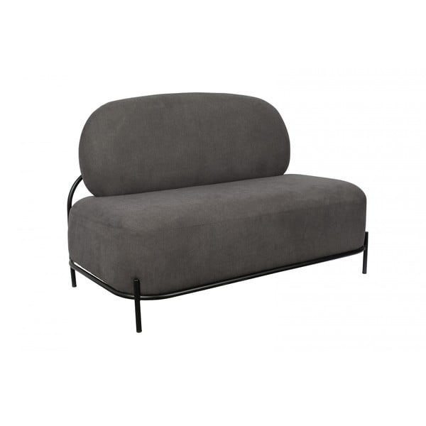 Tumši pelēks dīvāns White Label Polly-image-2