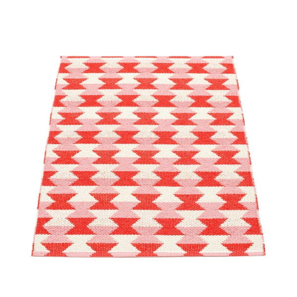 Sarkans iekštelpu un āra paklājs 70x100 cm Dana Coral – Pappelina-image-1