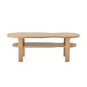 Dabīga toņa žurnālgaldiņš ar ozolkoka imitāciju 43x120 cm Valria – Bloomingville