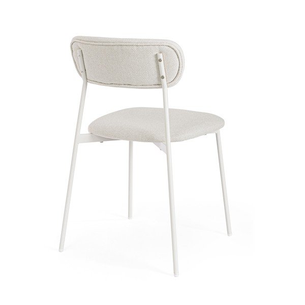 Balts polsterēts pusdienu krēsls Inka – Yes Everyday-image-4