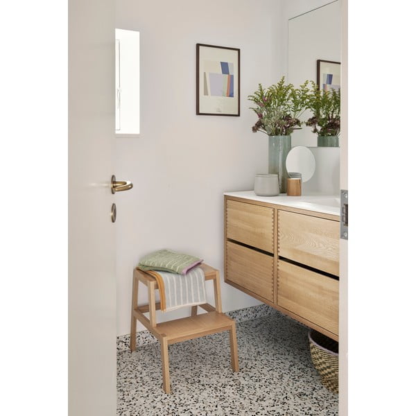 Dabīga toņa ķeblis ar ozolkoka imitāciju Alp – Hübsch-image-1