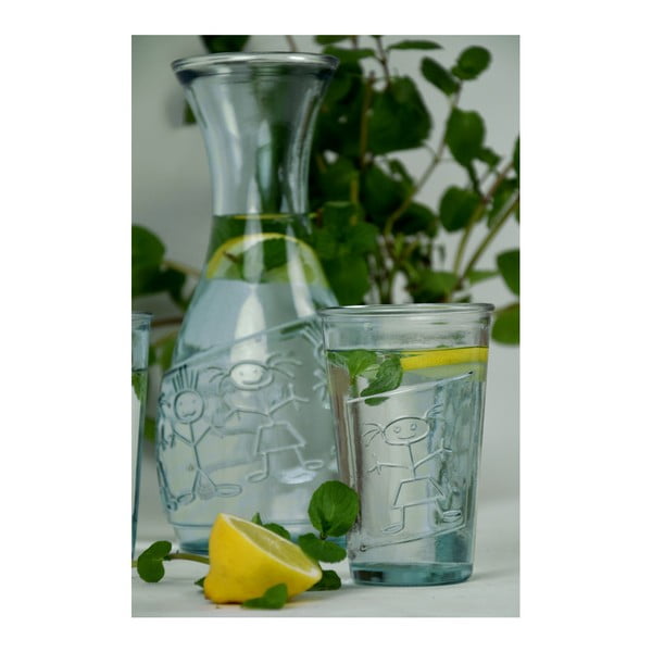 Caurspīdīga pārstrādāta stikla burka Ego Dekor Holka-image-1