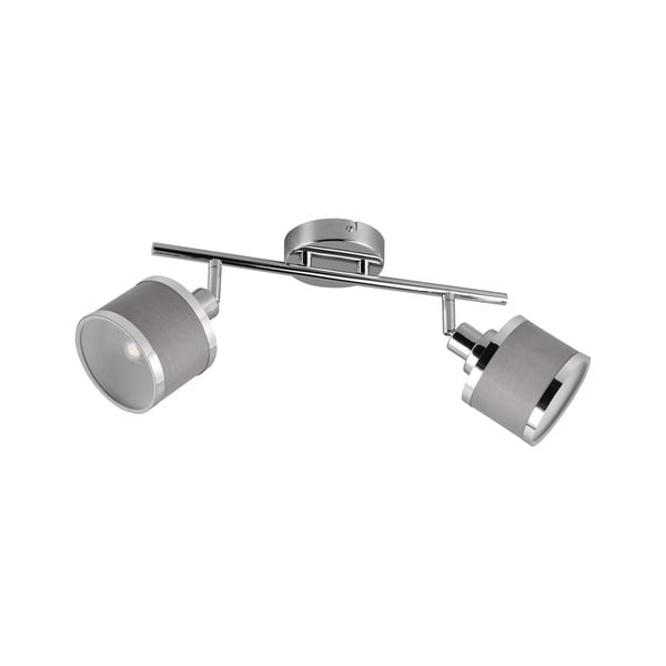 Bēša/sudraba krāsas sienas lampa ø 10 cm Arosa – Trio-image-2